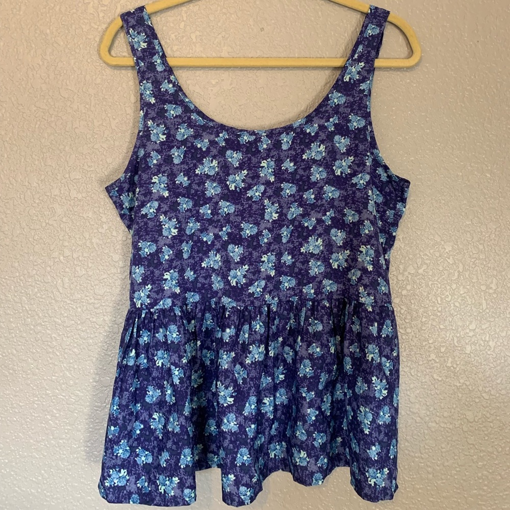 American Eagle Flower Print mini dress